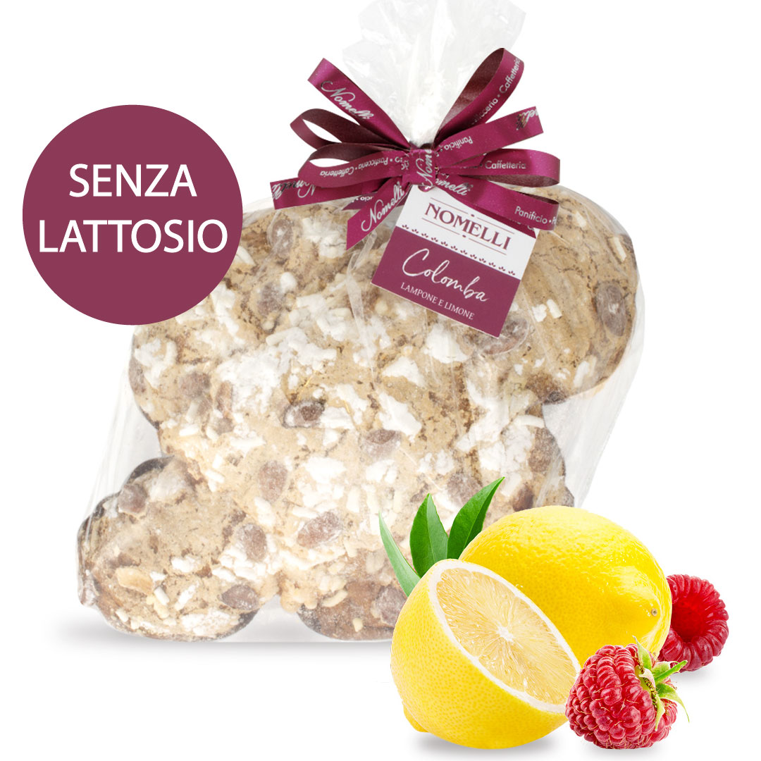 Colomba Lampone e Limone  SENZA LATTOSIO